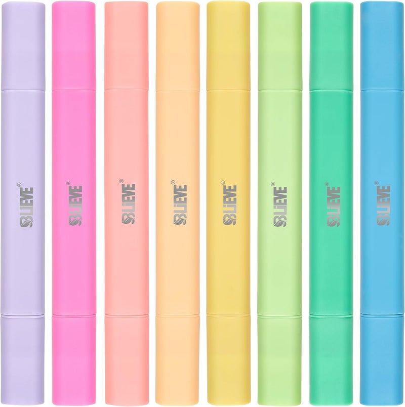 Believe - Aesthetic Bible Highlighters No Bleed Through Assorted Colors, Cute Highlighter Dual Tip For Journaling Supplies And School Accessories, Bible Highlighters And Pens No Bleed (VIBRANT) - Image 1